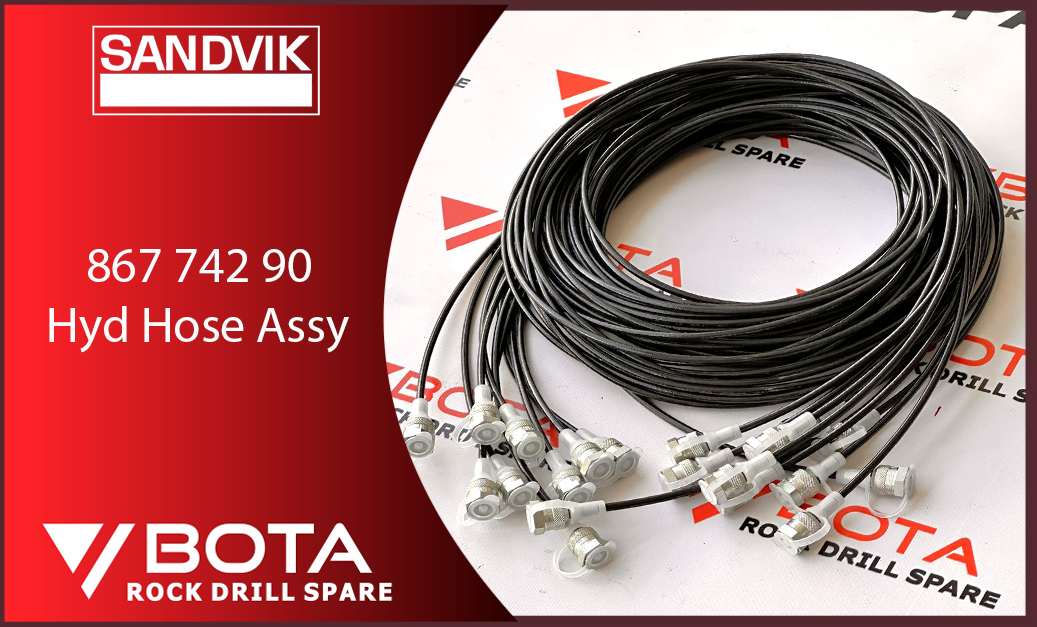 867 742 90-Hyd Hose Assy